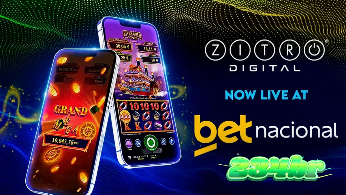 Jogos da Zitro Digital agora disponíveis na plataforma Betnacional